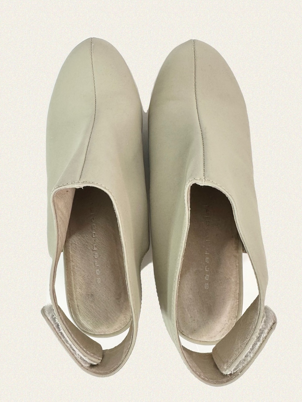 Sarah Pacini Leather Wedges - Picture 5 of 6